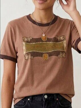 Harry Potter Butterbeer adult shirt Small